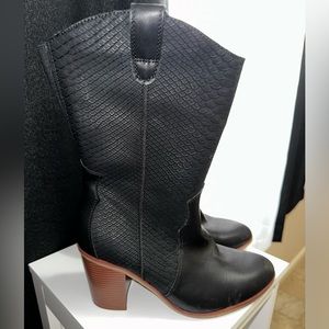 Torrid Black Western Boots